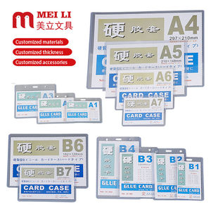 <span class=keywords><strong>Porte</strong></span>-<span class=keywords><strong>badge</strong></span> <span class=keywords><strong>personnalisé</strong></span> <span class=keywords><strong>Porte</strong></span>-cartes rigide en PVC de haute qualité <span class=keywords><strong>Porte</strong></span>-cartes d'identité en plastique - Product Image 3