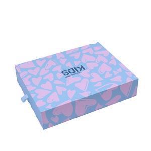 Wholesale Custom Color Biodegradable Paperboard Rigid Sliding Drawer Box <b>Jewelry</b> <b>Packaging</b> with Vanishing and Ribbon - Product Image 3
