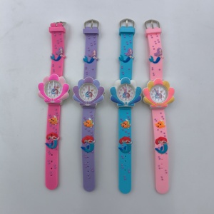 <span class=keywords><strong>Montre</strong></span>-Bracelet de Sport Numérique à Quartz pour Enfants, Design Créatif, Dessin Animé, Petits Animaux et Voitures, Classique, en Plastique Acrylique, Résistante à l'Eau - Product Image 2