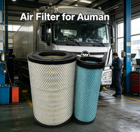 Nouvel élément filtrant à air à plaque plate SRY Auman pour Foton, capacité de retenue de saleté améliorée, durée de vie prolongée