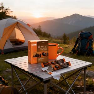 Suplemen makanan kopi instan bubuk kopi hitam Protein instan minuman suplemen Herbal kafein - Product Image 5