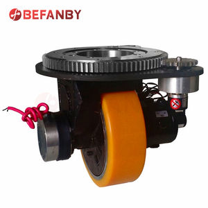 BEFANBY OEM accessoire de base bon marché <span class=keywords><strong>AGV</strong></span> 24V 750W moteur à courant continu roues d'entraînement en plastique nouvelle utilisation de Restaurant - Product Image 3