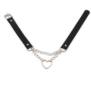 Punk Rock Sm fétiche Couple Cosplay starter Bondage esclave métal femme de chambre cuir cou collier BDSM jouets - Product Image 4