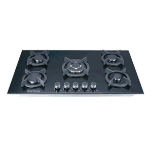 Cuisinière à gaz en verre trempé 2019 intégré, 5 brûleurs, plaque de cuisson, cuisinière à gaz, cuisinière à gaz - Product Image 1