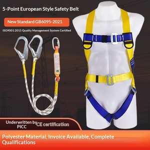 Five-point safety <b>belt</b> for aerial <b>work</b> European-style buffer safety <b>belt</b> factory half-body safety <b>belt</b> <b>belt</b> - Product Image 1