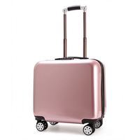 Valise compacte de 18 pouces avec logo personnalisé, valise à roulettes de qualité supérieure pour les voyages et le bureau
