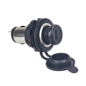 Onlyoa 12V/24V impermeable motocicleta encendedor enchufe para coche motocicleta marina - Product Image 1
