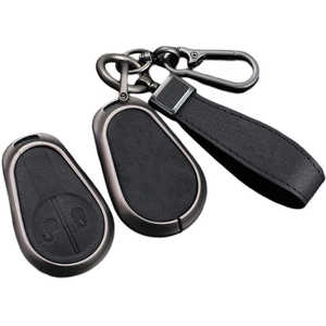 Truck Alloy Leather Key Cover Protective <strong>Case</strong> Keychain <strong>Accessories</strong> Car Key <strong>Case</strong> for <strong>Volvo</strong> Evro 5 VNL VNM FM FH VN FL - Product Image 3