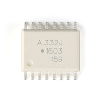 Circuit intégré de commande de porte IGBT ACPL-332J-500E, optocoupleur de commande de MOSFET isolé, SOP-16