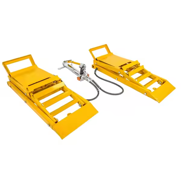 Machine Ramp Lifter 2T Car Lift Ramps - Portable Hydraulic Jack Lifter with CE
