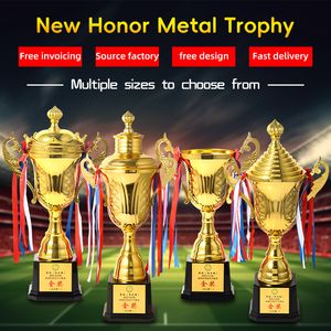 Premi di sublimazione dei prezzi del produttore trofei in bianco campioni di sport del <span class=keywords><strong>mondo</strong></span> premi Logo gratuito e trofeo di Design in metallo personalizzato - Product Image 3