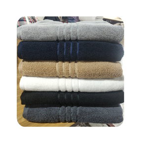 High Quality Eco Friendly Recycled Yarn Dobby <b>Towels</b> Soft Absorbent Hand <b>Face</b> and Bath <b>Towels</b> for Hotels Spas and Daily Home Use - Product Image 2