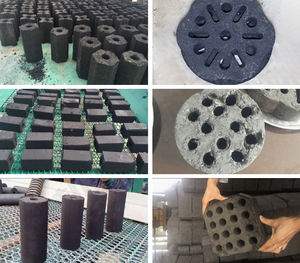 Tragbare Herstellungsmaschine für Kohlebriketts Produktionsanlage für Stein- und Holzkohleherstellung - Product Image 6