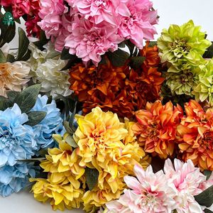 Ramo de Peonías de Seda, Flores Artificiales de 7 Cabezas, Decoración Realista para el Hogar, Estilo Moderno, Decoración para Graduación - Product Image 3