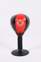 KDST Mini Ballon de Boxe de Bureau Gonflable en PU, Réglable en Hauteur, Robuste, Écologique et Durable, pour Soulagement du Stress à Domicile