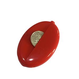 Logo personalizzato Mini donna portafoglio monete in <span class=keywords><strong>Pvc</strong></span> in Silicone gomma calda portamonete portachiavi Premium portamonete - Product Image 6