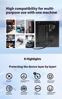 Onduleur interactif en ligne 650VA 360W avec batterie au plomb fiable pour routeur Wi-Fi, ordinateur portable et système d'alimentation de secours domestique