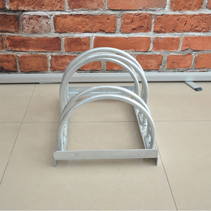 Support de vélo 2-en-1 en acier inoxydable, double fonction : présentoir et support de stationnement pour VTT, <span class=keywords><strong>antivol</strong></span>, gain de place, organisateur - Product Image 2