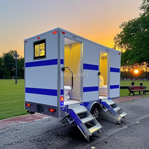 2025 Outdoor Luxury Bathroom Mobile Restroom <b>Portable</b> <b>Camping</b> <b>Toilets</b> Trailer Manufacturers For Sale - Product Image 2
