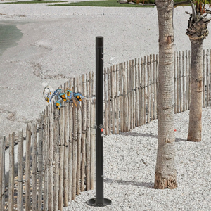 <span class=keywords><strong>Douche</strong></span> <span class=keywords><strong>solaire</strong></span> portable en PVC à deux sections pour le camping, le jardin ou les piscines - Product Image 3