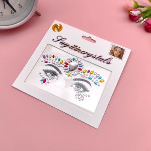 สติกเกอร์ตกแต่งใบหน้ามีเทคนิคพิเศษสำหรับการแสดงดนตรีที่มุม<span class=keywords><strong>คิ้ว</strong></span>ตามเทศกาลในยุโรปและอเมริกา - Product Image 6