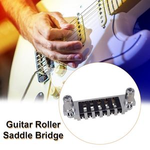 LP Guitare électrique <span class=keywords><strong>Tune</strong></span> <span class=keywords><strong>O</strong></span> <span class=keywords><strong>Matic</strong></span> Bridge Pull Plate Tail Piece Reversible String Code TP-6 Bridge Stop Rod - Product Image 4