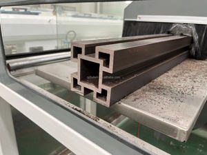 WPC hồ sơ decking dây chuyền sản xuất máy làm WPC hồ sơ PE PP PVC + sợi gỗ làm cho máy - Product Image 5