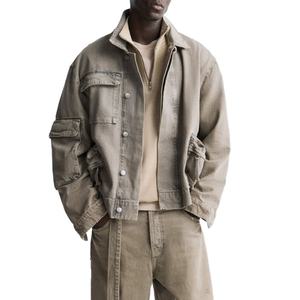 Nouveautés Mode Décontractée Confortable Style Unisexe Veste Oversize avec Col Revers et Manches Longues - Product Image 2