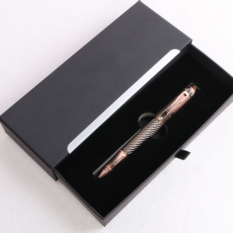 Big gift box + red bronze brushed color