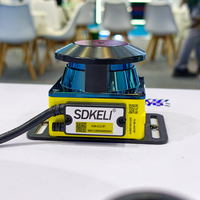 Sensor LiDAR de Alta Calidad SDKELI Serie KLMs, Salida NPN/PNP, Escáner Láser de Navegación y Mapeo para AGV/AMR