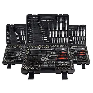 Hardware Auto repair 216-piece multi-specification Ratchet wrench set Manual Hardware auto repair tool set