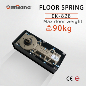 Eniking Ferme-porte à ressort de sol pour porte vitrée de bâtiment de bureau moderne EK-828 Vitesse réglable Capacité 90 kg - Product Image 1