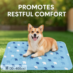 Universal PVC Summer Cool Nest Modernes grenz überschreiten des Hot <span class=keywords><strong>Pet</strong></span> <span class=keywords><strong>Ice</strong></span> <span class=keywords><strong>Pad</strong></span> für Cat Dog Rapid Cooling Scratch Bite Resistant Colla psible - Product Image 2