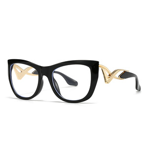Lunettes <span class=keywords><strong>de</strong></span> lecture <span class=keywords><strong>de</strong></span> <span class=keywords><strong>luxe</strong></span> à monture unique pour femmes 2024, <span class=keywords><strong>de</strong></span> haute qualité, anti-lumière bleue, pour presbytie, pour hommes, œil <span class=keywords><strong>de</strong></span> chat, noires - Product Image 3