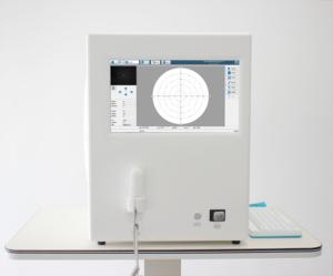 Analyseur de champ visuel automatique <span class=keywords><strong>SIO</strong></span>-1000 avec écran tactile intégré et ordinateur, périmètre ophtalmique - Product Image 1