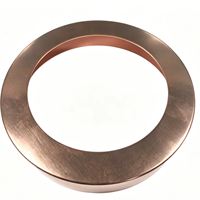 Anneau de court-circuit de précision en cuivre pur OEM personnalisé, anneau Faraday pour haut-parleur, amplificateur audio, assemblage de moteur