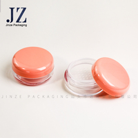Boîte d'emballage vide en plastique de pot de poudre libre de marque de distributeur de Jinze