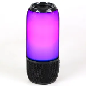 Altoparlante Bluetooth LED multicolore danza con musica batte altoparlanti Bluetooth portatili altoparlanti Wireless esterni
