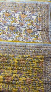 Fabricant indien Prix Luxe Fait à la main Vintage Ethnique Kantha Quilt Cousu à la main Coton Kantha Quilt Patchwork Quilt pour la maison - Product Image 2