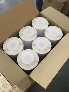 Etiquetas Adhesivas Impermeables para Sellado <span class=keywords><strong>de</strong></span> Bolsas Activadas por <span class=keywords><strong>Agua</strong></span>, Rollo <span class=keywords><strong>de</strong></span> Etiquetas Adhesivas <span class=keywords><strong>de</strong></span> 4x6 Pulgadas con Adhesivo Termofusible para Embalaje <span class=keywords><strong>de</strong></span> Paquetes - Product Image 3