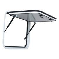 Fabricant de porte de hayon en alliage d'aluminium de haute qualité de taille personnalisée pour remorque RV Caravan