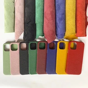 Phone Accessories 2021 Trendy Italian Leather Lizard Pattern Luxury Cell Phone Case For Iphone 13 Mobile Accessories
