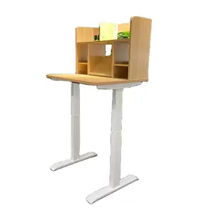 Venta al por mayor mini casa de escritorio de oficina-Mesas de oficina elevadoras eléctricas, escritorio de altura ajustable, Mini soporte de escritorio de oficina