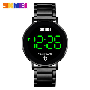 SKMEI Nuovo <span class=keywords><strong>Orologio</strong></span> Digitale da <span class=keywords><strong>Uomo</strong></span> con Touchscreen LED, Semplice ed Elegante, Resistente all'Acqua 3BAR, in Acciaio Inossidabile - Product Image 5