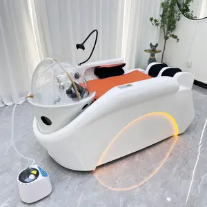 Manufacturer Hair Wash Massage Shampoo Chair Water Circulation Washing Hair Spa Chair Electric Massage Shampoo Bed