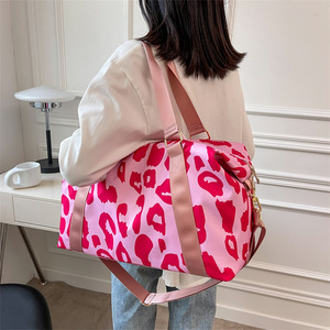 Hot Sale Fashion Dry Wet Compartment Separation Lightweight Durable Oxford Fitness Duffel Bag for Travel Weekend Handbags - Product Image 3