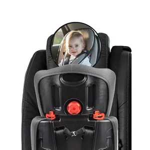 New Amazon Baby Car Mirror Facing Car Seat Mirrors Baby Car Monitor With Wide Crystal Clear View Shatterproof Easy Assembled