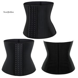 حزام نسائي رياضي مطاطي من اللاتكس حزام مشد 9 حزام عظمي صلب - Product Image 2