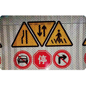 شارة مرور 3 متر عاكسة ورقة الفينيل قطع الراسمة - Product Image 3