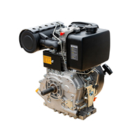 Moteur diesel monocylindre 4 temps refroidi par air 8HP 15HP 16HP à démarrage électrique Euro 5, modèles 173F 178F 186FA 192F 195F Mini General